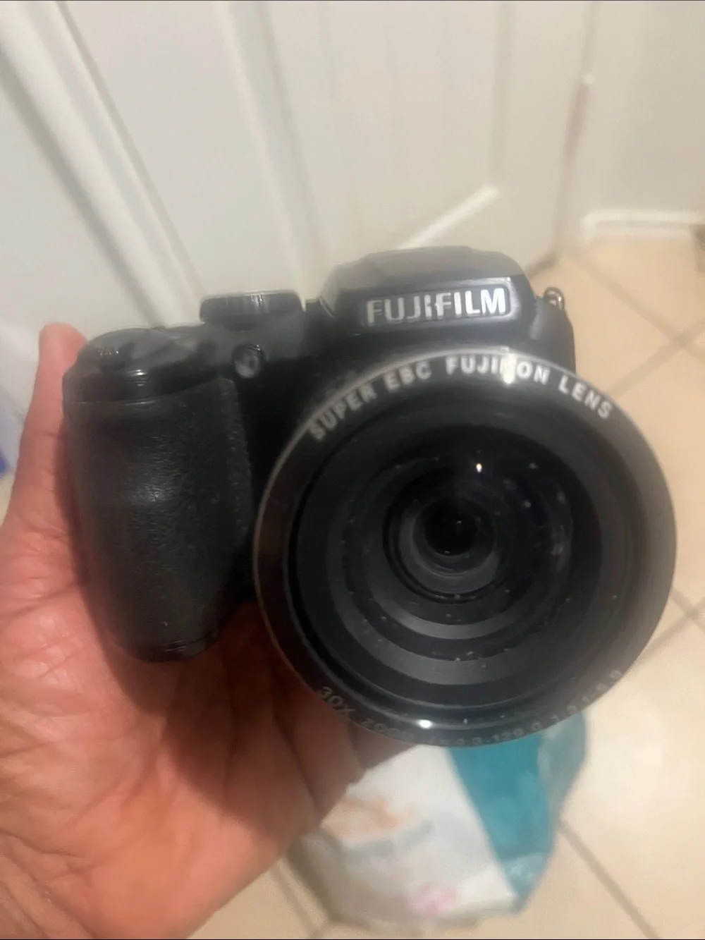 Fujifilm Black Digital Camera with Fujinon Lens